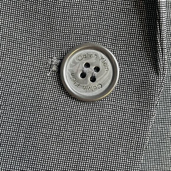 Calvin Klein blazer crosshatch pattern size 10 - Picture 13 of 14